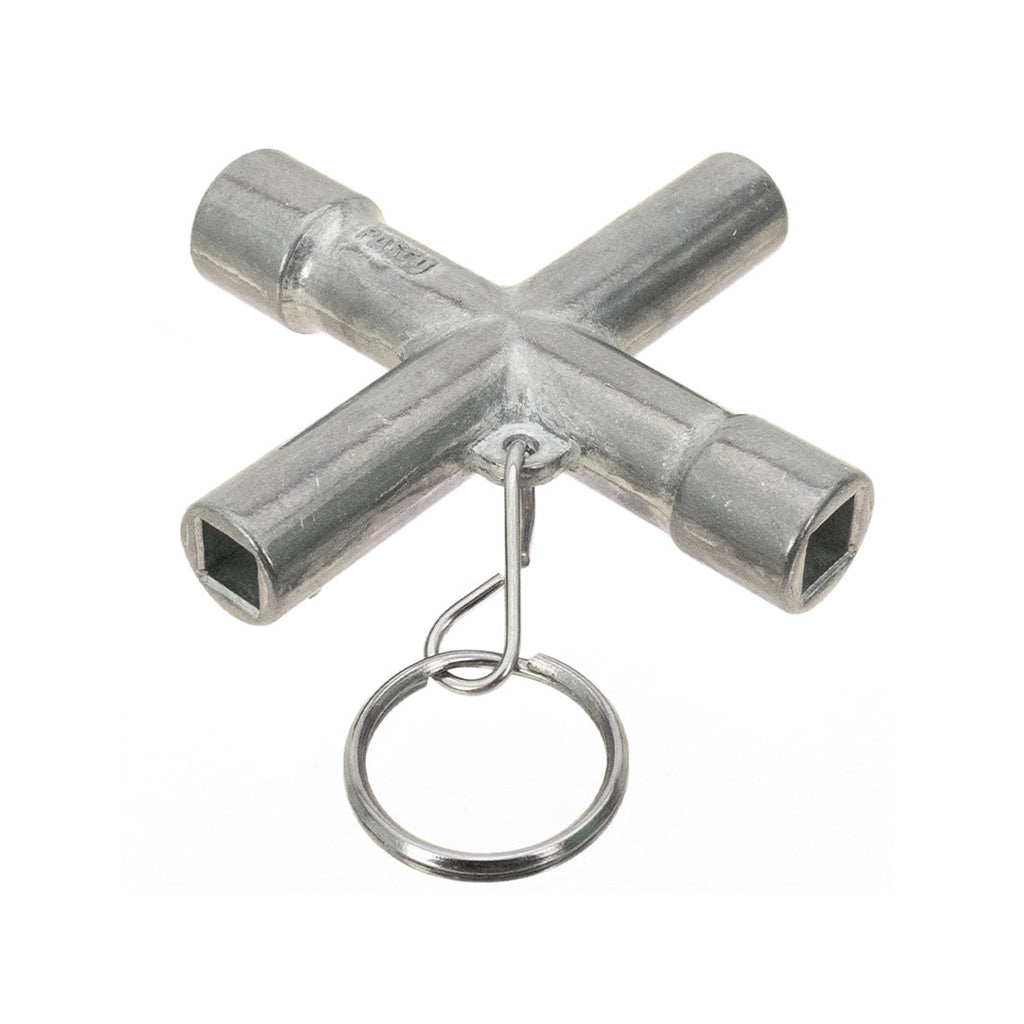 World Enterprises 4 Way Water Key