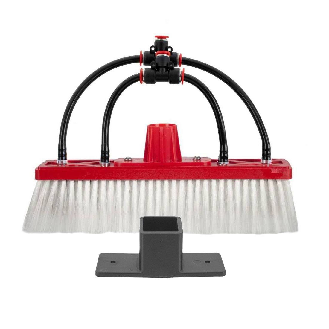 Tucker Nylon Dual Pencil and Fan Jetted Dual Trim Brush