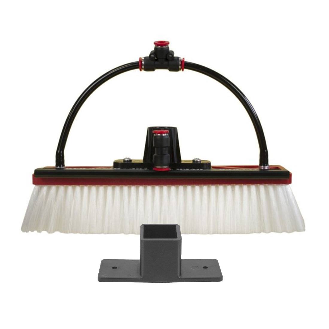 Tucker Dual Trim Brush with Black Rinse Bar