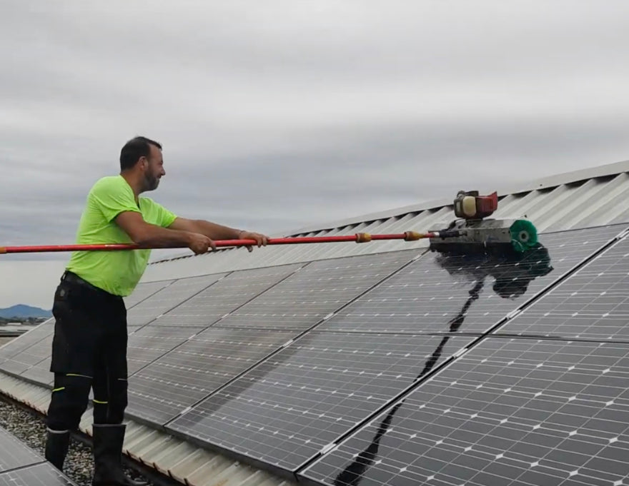 KSolara FK4 Solar Panel Cleaning Rotary Brush