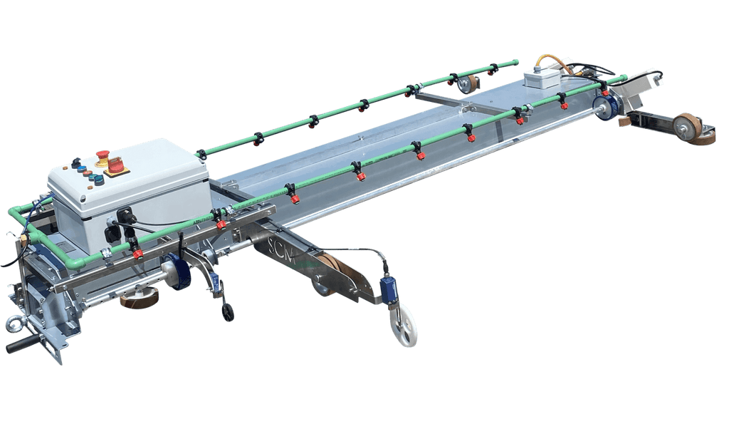 S2 - Lift and Shift Solar Panel Cleaning Robot