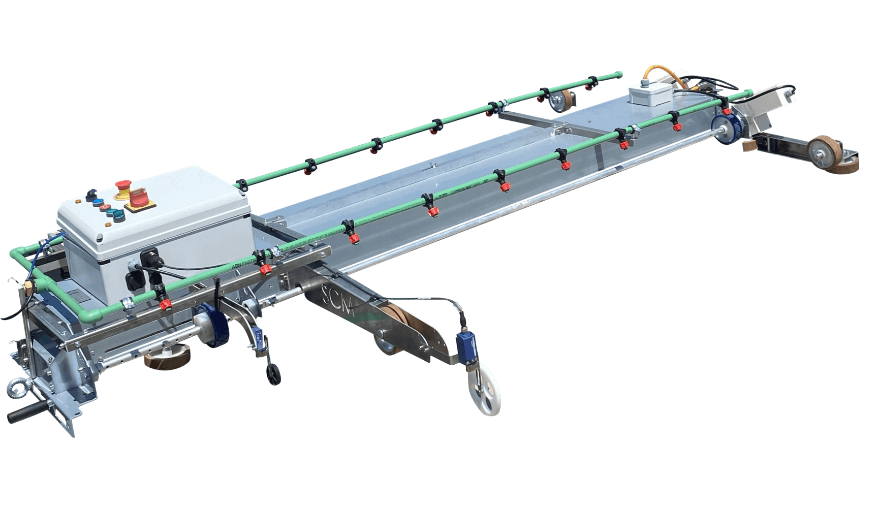 S2 - Lift and Shift Solar Panel Cleaning Robot