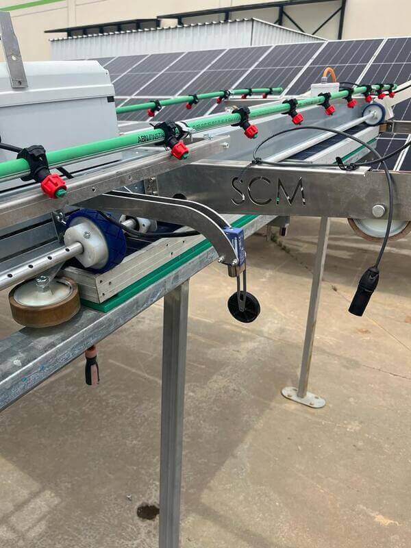 S2 - Lift and Shift Solar Panel Cleaning Robot