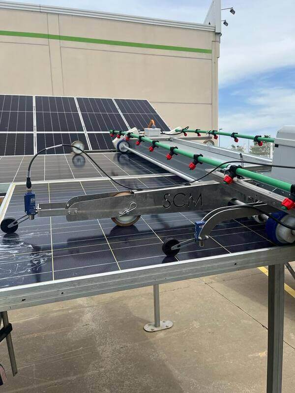 S2 - Lift and Shift Solar Panel Cleaning Robot