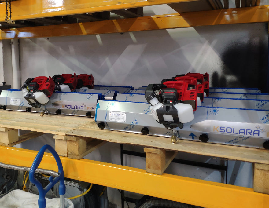 KSolara FK4 Solar Panel Cleaning Rotary Brush