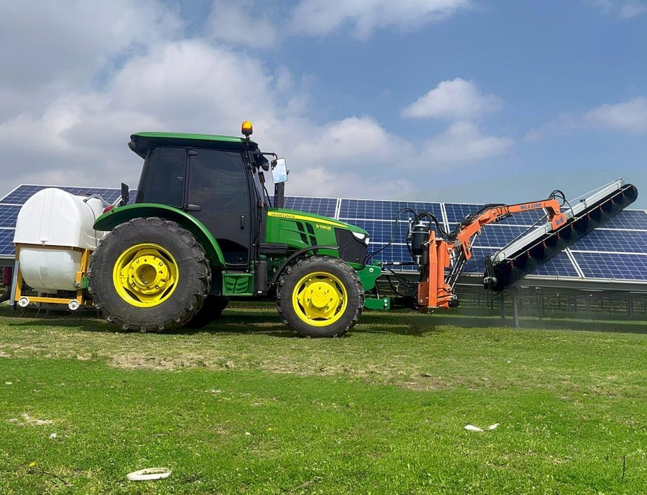 Millie Tractor Brush Solar Cleaning System