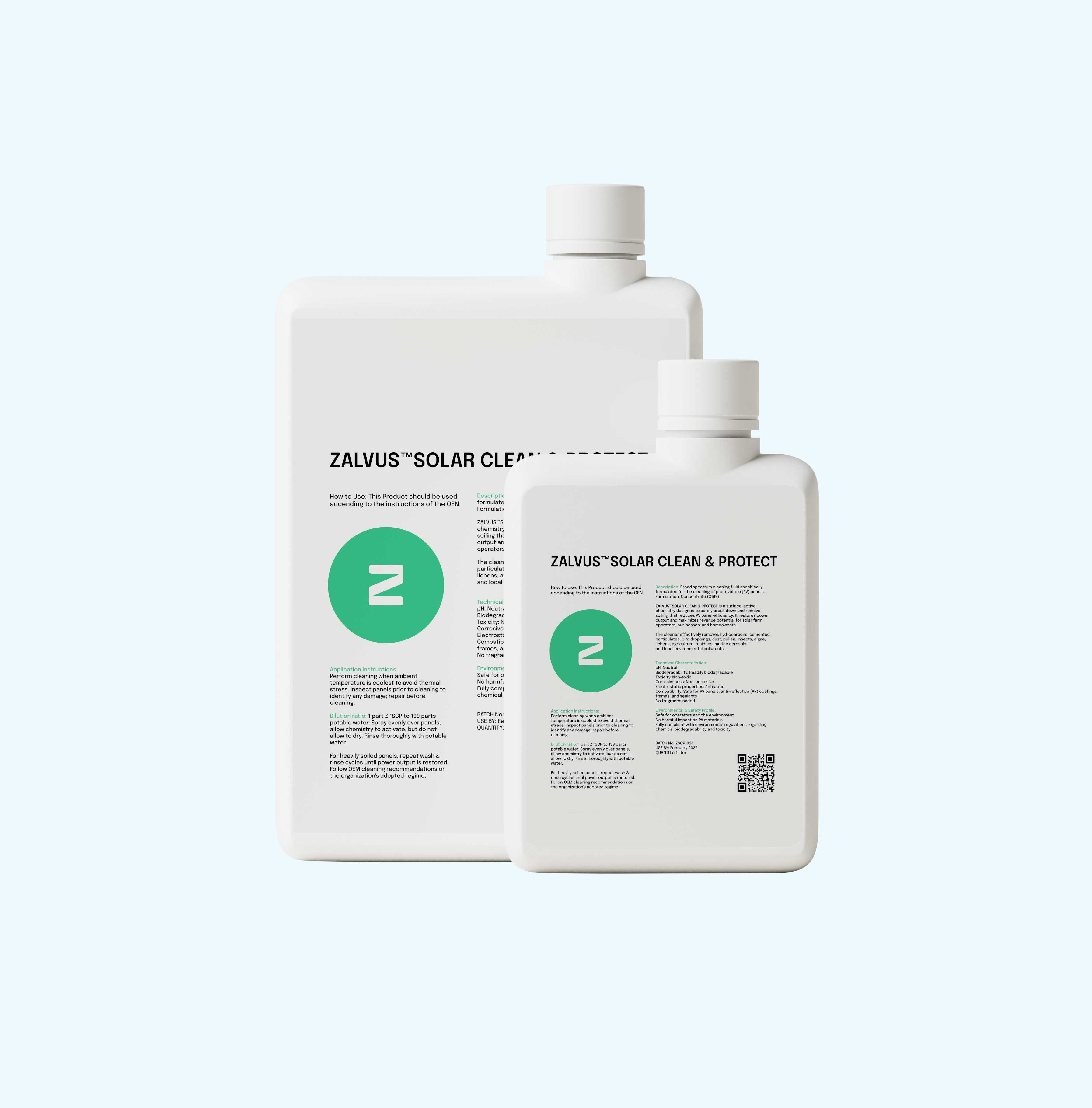 Zalvus™️ Solar Clean & Protect .5L