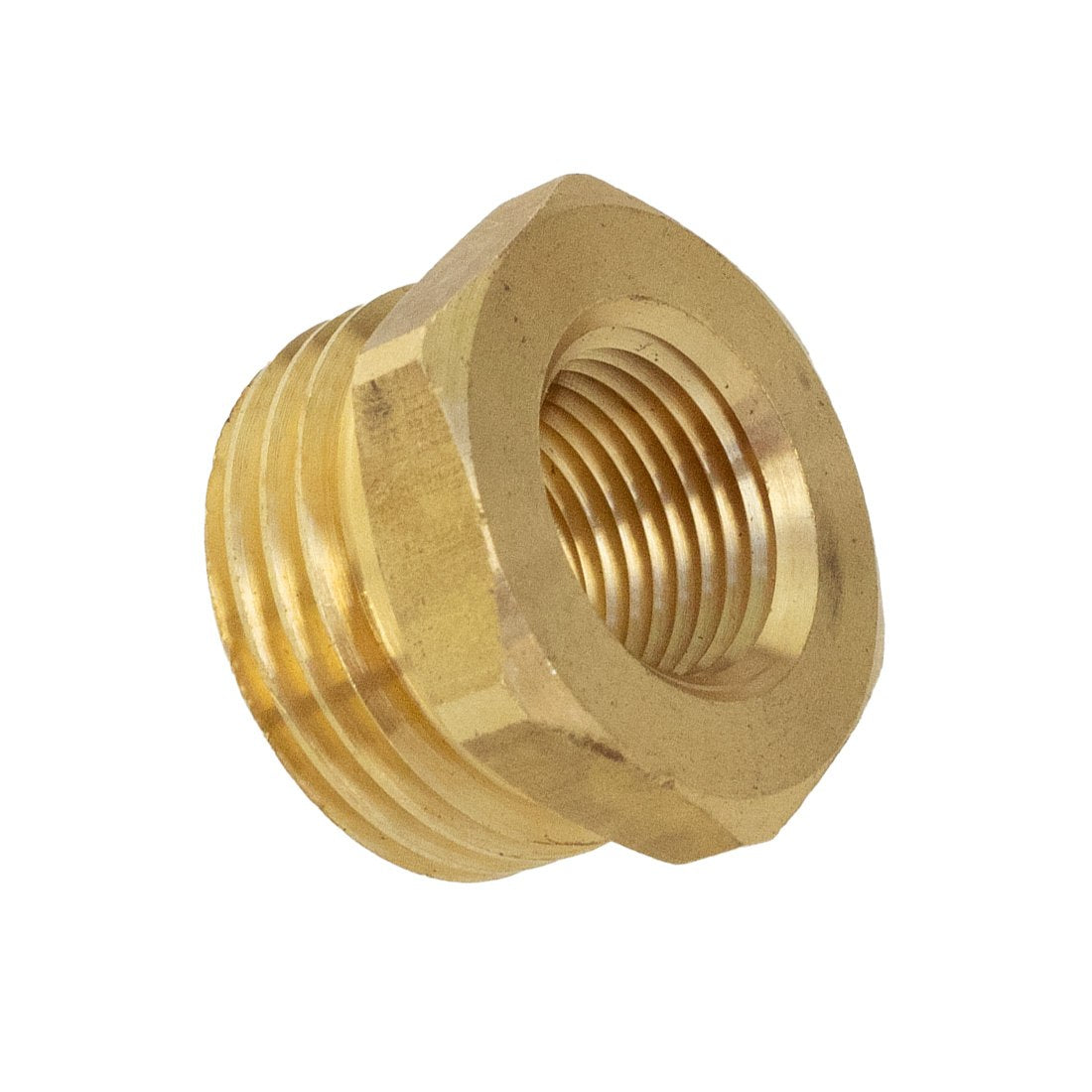 World Enterprises GHM x 3/8 FPT Bushing