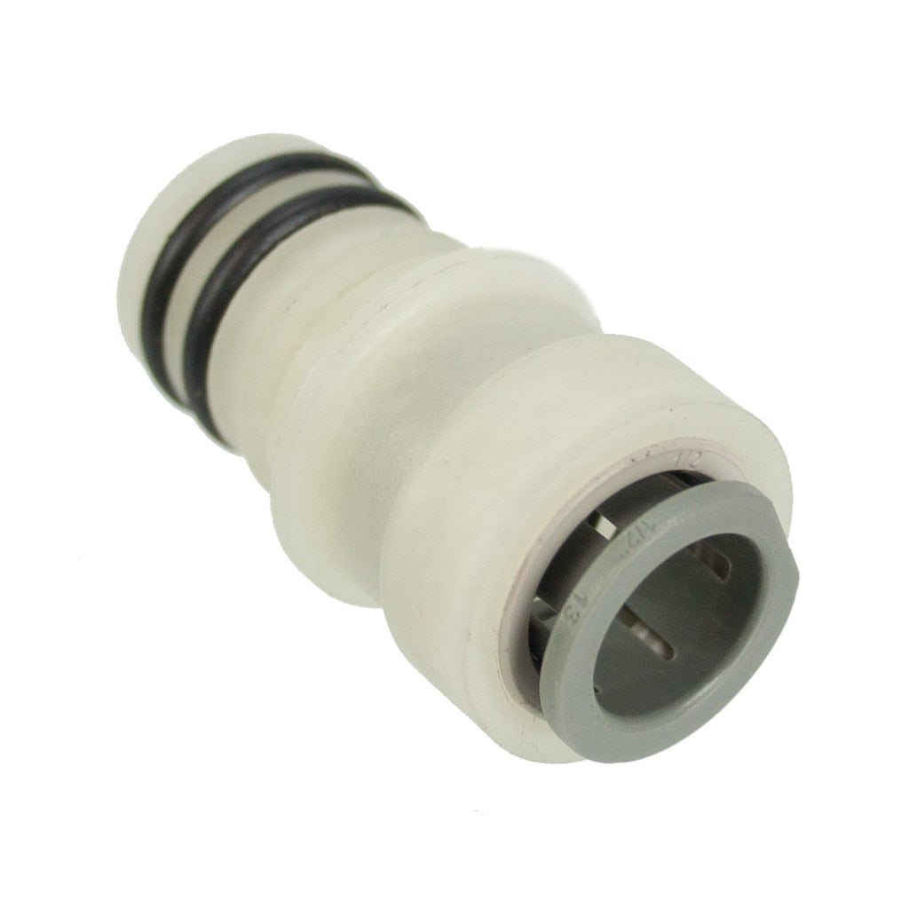 RHG Hose Barb Straight 1/2 Inch JG to 3/4 Inch