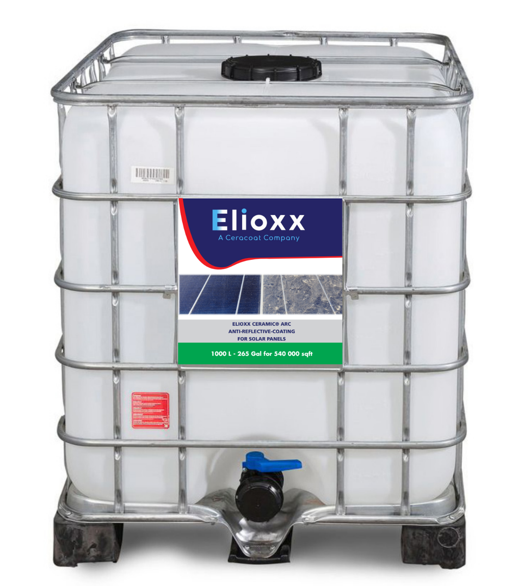 Anti-reflective Coatings for Solar Panels - 1000 Liters