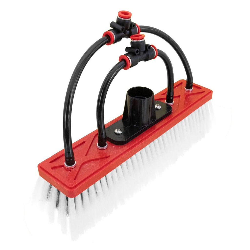 Tucker Hybrid Dual Pencil and Fan Jetted Dual Trim Brush