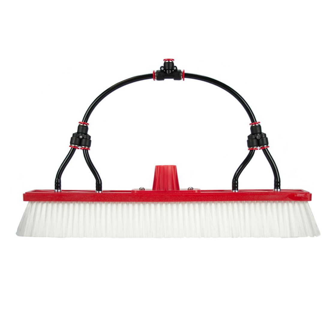 Tucker Hybrid Brush with Euro Socket and Four Fan Jets - 18 Inches