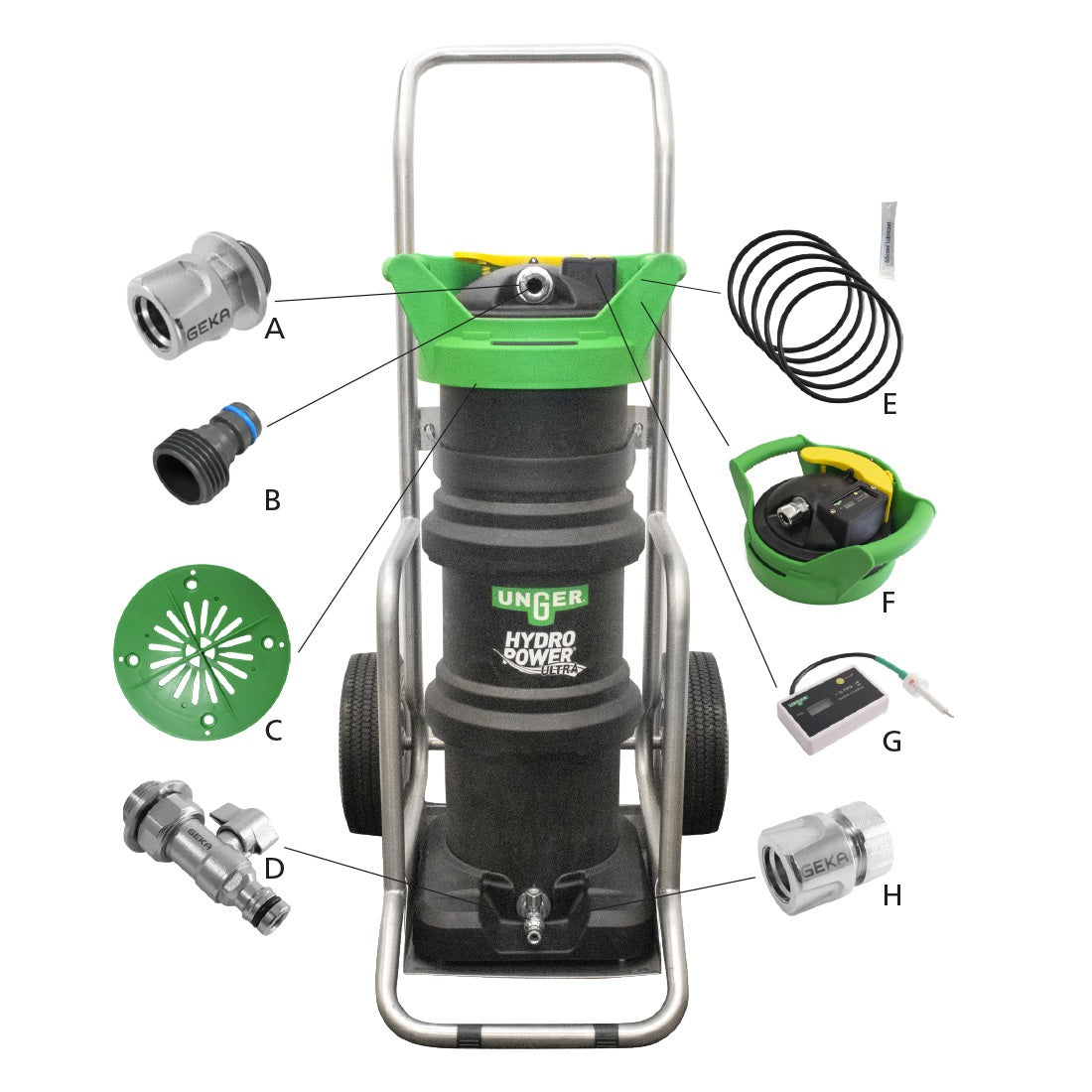 Unger HydroPower Ultra Replacement Parts